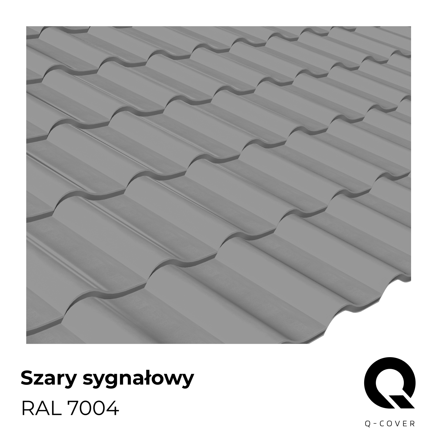 RAL7004 Szary sygnałowy