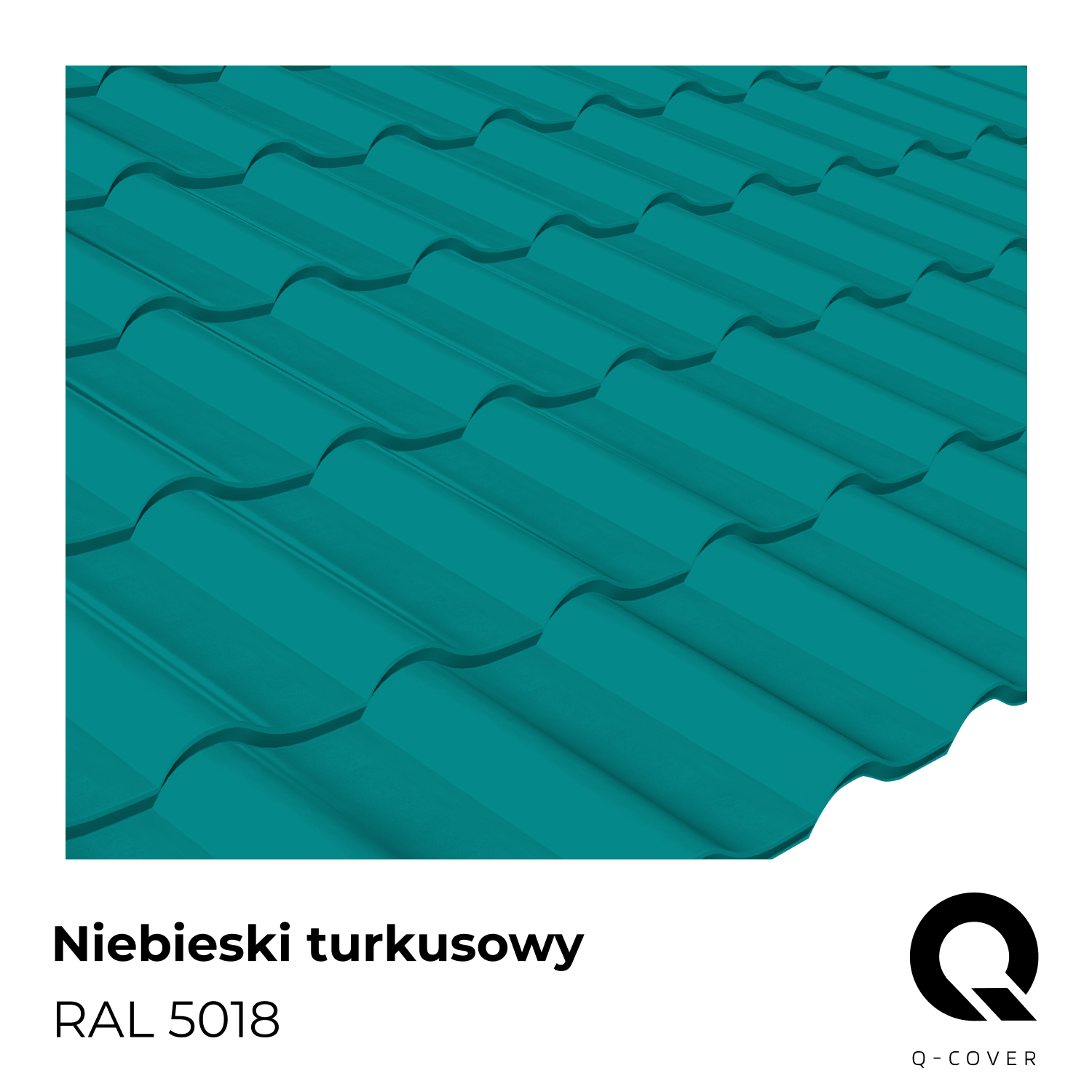 RAL5018 Niebieski turkusowy